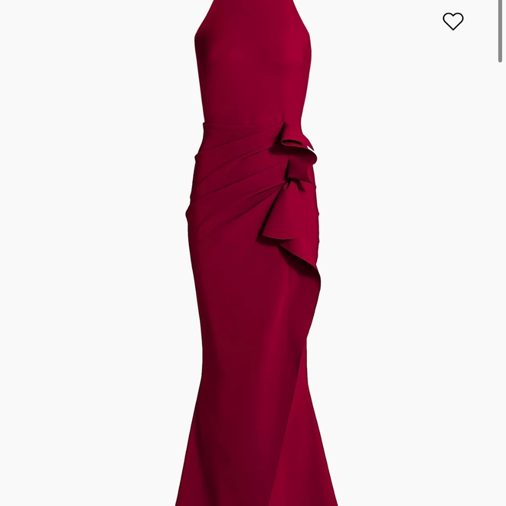 Chiara Boni Red Evening Gown